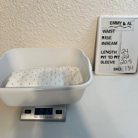 Draper James Womens Clip Dot Blouse Top Size L White Gold Metallic Ruffle Modest - Picture 14 of 14